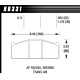Накладки HAWK performance Hawk Brake Pad DTC-80 HB331Q1.17 | race-shop.bg