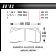 Накладки HAWK performance Hawk Brake Pad Performance Ceramic HB193Z.670 | race-shop.bg