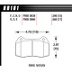 Накладки HAWK performance HAWK HPS спирачни накладки, HB181F.660 | race-shop.bg