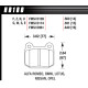 Накладки HAWK performance Hawk Brake Pad DTC-70 (14 mm) HB180U.560 | race-shop.bg