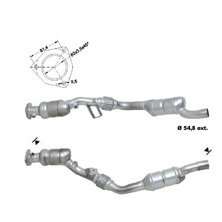 DPF катализатори Magnaflow за конкретени модели Magnaflow катализатор за AUDI | race-shop.bg