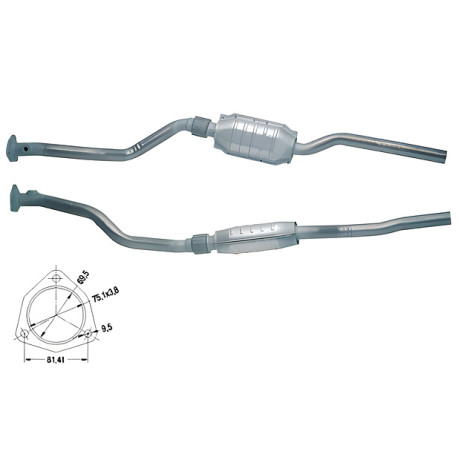 DPF катализатори Magnaflow за конкретени модели Magnaflow катализатор за AUDI | race-shop.bg