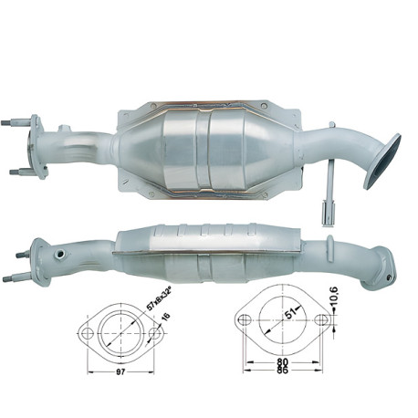 DPF катализатори Magnaflow за конкретени модели Magnaflow катализатор за AUSTIN | race-shop.bg
