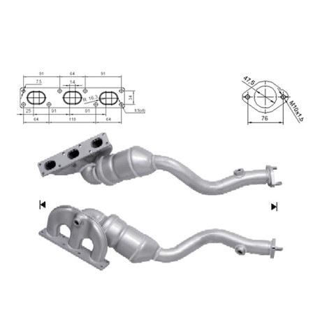 DPF катализатори Magnaflow за конкретени модели Magnaflow катализатор за BMW | race-shop.bg