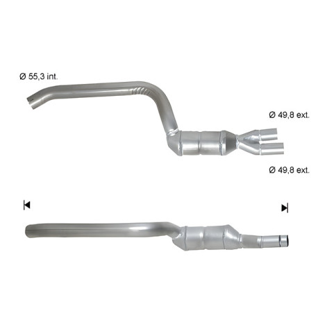 DPF катализатори Magnaflow за конкретени модели Magnaflow катализатор за BMW | race-shop.bg