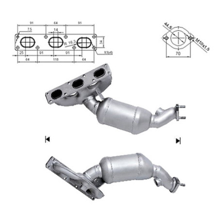 DPF катализатори Magnaflow за конкретени модели Magnaflow катализатор за BMW | race-shop.bg