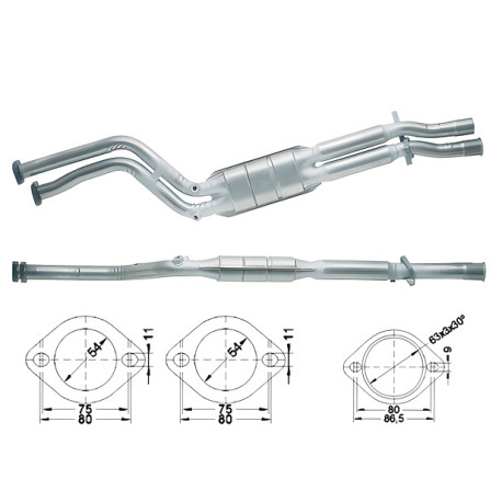 DPF катализатори Magnaflow за конкретени модели Magnaflow катализатор за BMW | race-shop.bg