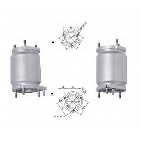 DPF катализатори Magnaflow за конкретени модели Magnaflow катализатор за CHEVROLET OPEL | race-shop.bg