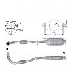 Magnaflow катализатор за CHRYSLER JEEP