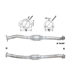 Magnaflow катализатор за CITROËN FIAT PEUGEOT