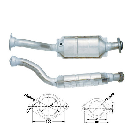 DPF катализатори Magnaflow за конкретени модели Magnaflow катализатор за CITROËN PEUGEOT | race-shop.bg