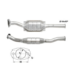 Magnaflow катализатор за CITROËN