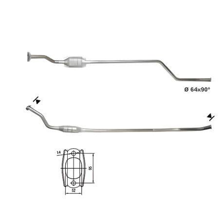 DPF катализатори Magnaflow за конкретени модели Magnaflow катализатор за CITROËN | race-shop.bg