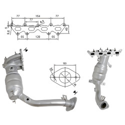 Magnaflow катализатор за FIAT
