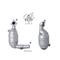 Magnaflow катализатор за FIAT LANCIA