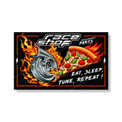 Стикер race-shop - Eat, Sleep, Tune, Repeat