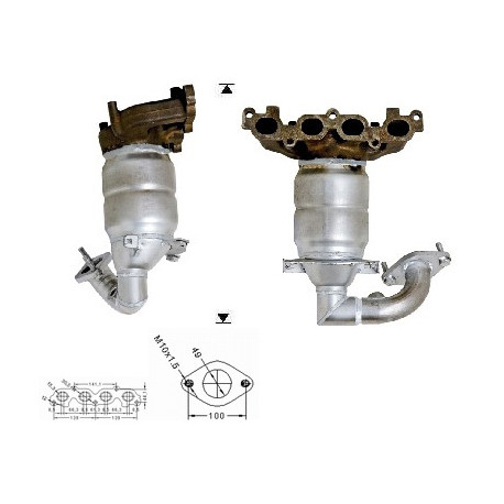 DPF катализатори Magnaflow за конкретени модели Magnaflow катализатор за FORD | race-shop.bg