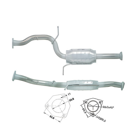 DPF катализатори Magnaflow за конкретени модели Magnaflow катализатор за FORD | race-shop.bg