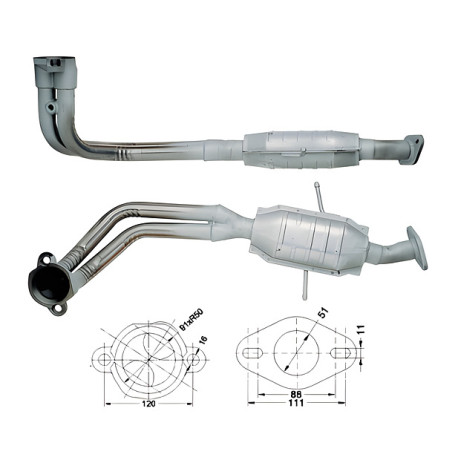 DPF катализатори Magnaflow за конкретени модели Magnaflow катализатор за FORD | race-shop.bg
