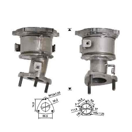 DPF катализатори Magnaflow за конкретени модели Magnaflow катализатор за HYUNDAI KIA MITSUBISHI | race-shop.bg