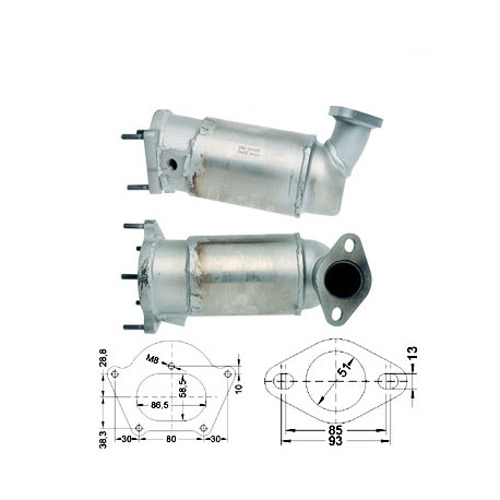 DPF катализатори Magnaflow за конкретени модели Magnaflow катализатор за HYUNDAI | race-shop.bg