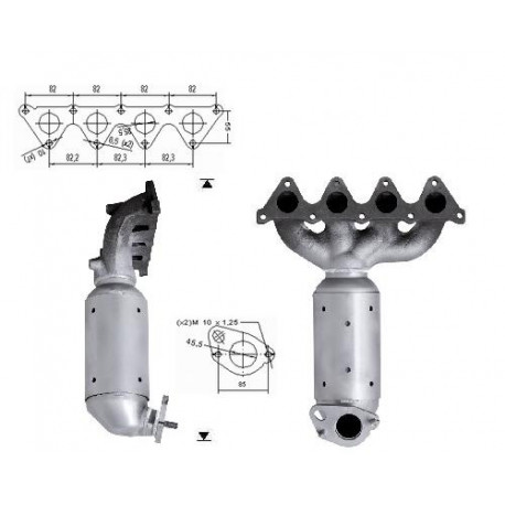 DPF катализатори Magnaflow за конкретени модели Magnaflow катализатор за HYUNDAI | race-shop.bg