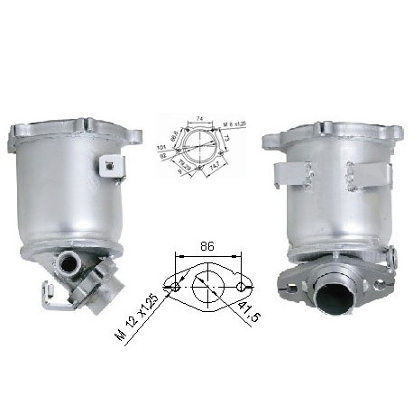 DPF катализатори Magnaflow за конкретени модели Magnaflow катализатор за HYUNDAI | race-shop.bg