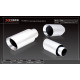 С един изход 2.5" Inlet, 4″ Double Wall Round Angle Cut Tip (expandable),304 Stainless Steel | race-shop.bg