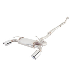 3" Downpipe-Back System for MITSUBISHI LANCER 2008-2015 CJ RALLIART