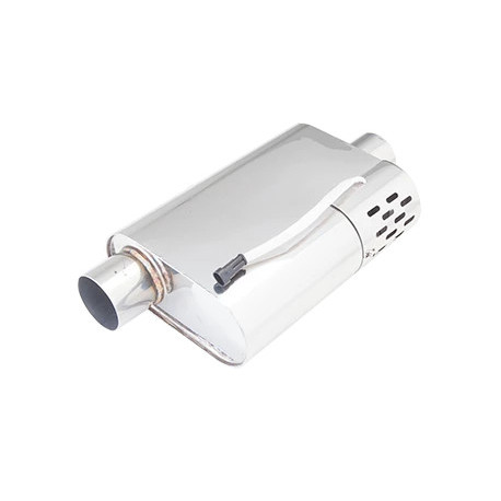 Universal valve mufflers Varex Спортен ауспух с клапа 4"x9.5"x14" 2.5" вход, 2.5" изход, вход, изход | race-shop.bg