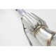 Down pipe, dump pipe 3" Downpipe with High-Flow Catalytic Converter (track only) for VOLKSWAGEN GOLF 2005-2009 GTI MK 5 | race-shop.bg