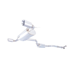 3" Turbo-Back System with Varex Muffler for FORD FOCUS 2006-2011 ST