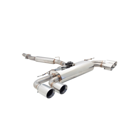 Изпускателни системи XFORCE 3" Cat-Back System with Varex Muffler for AUDI S3 2013-2020 8V SEDAN | race-shop.bg