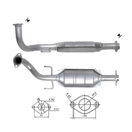 DPF катализатори Magnaflow за конкретени модели Magnaflow катализатор за HYUNDAI | race-shop.bg