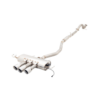 Изпускателни системи XFORCE XForce 3" Cat-Back System + Varex Muffler for HONDA CIVIC 2017- TYPE R FK8 | race-shop.bg