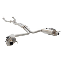 XForce 2.5" Cat-Back System + Varex Mufflers for LEXUS IS 2007-2014 F