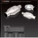 Универсални катализатори 2.25" Ceramic High-Flow Racing Catalytic Converter (100cell) - Oval | race-shop.bg