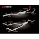 Изпускателни системи XFORCE 2.5" Turbo-Back System с Catalytic Converters (само песен) за TOYOTA LANDCRUISER 2007-2016 200 Series V8 TD | race-shop.bg