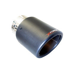 XForce 4" Tips for FORD FOCUS 2016-2018 RS 4WD, carbon fibre