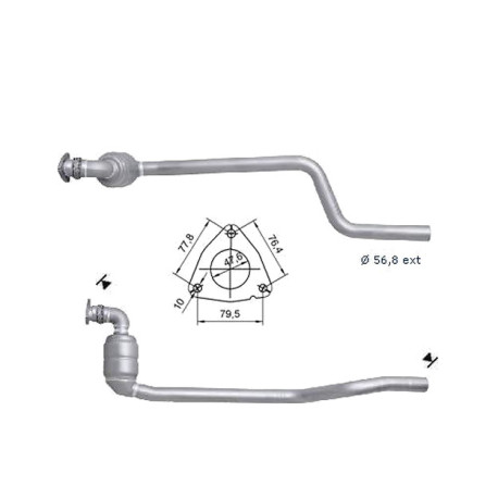 DPF катализатори Magnaflow за конкретени модели Magnaflow катализатор за JAGUAR | race-shop.bg