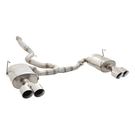Изпускателни системи XFORCE XForce 3" Cat-Back System + Oval Mufflers (street) for SUBARU IMPREZA 2011-2014 WRX SEDAN (G3) S2 | race-shop.bg