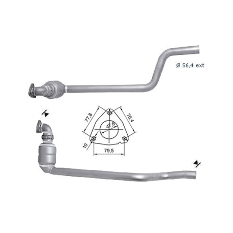 DPF катализатори Magnaflow за конкретени модели Magnaflow катализатор за JAGUAR | race-shop.bg