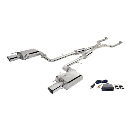 Изпускателни системи XFORCE XForce 2.25" Cat-Back System + Varex Mufflers for LEXUS IS 2013-2016 IS350 GSE31R | race-shop.bg