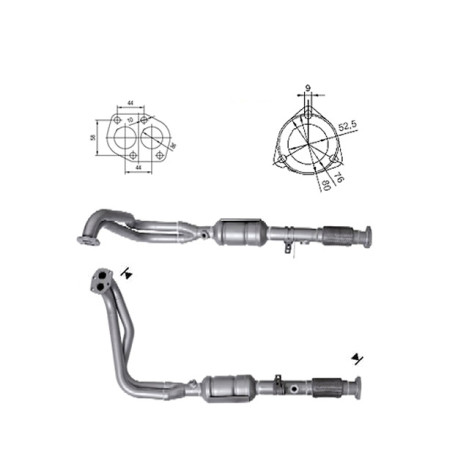 DPF катализатори Magnaflow за конкретени модели Magnaflow катализатор за LADA | race-shop.bg