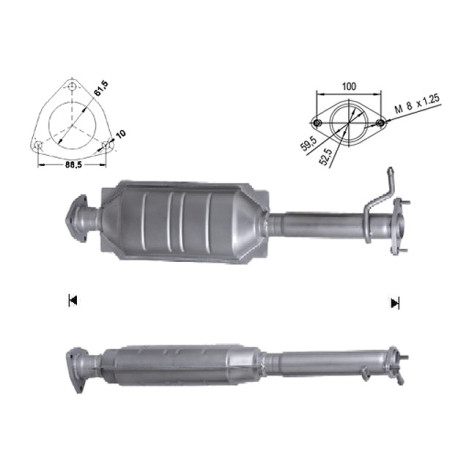 DPF катализатори Magnaflow за конкретени модели Magnaflow катализатор за LANCIA | race-shop.bg