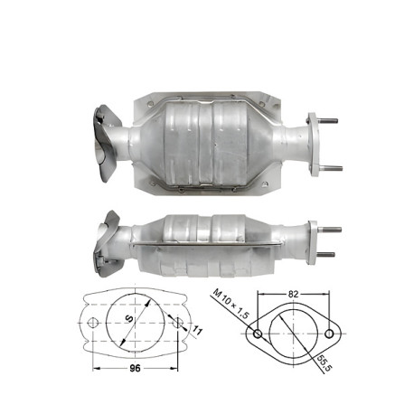 DPF катализатори Magnaflow за конкретени модели Magnaflow катализатор за MAZDA | race-shop.bg
