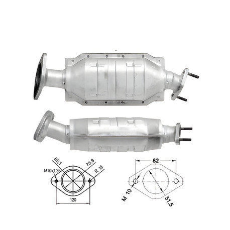 DPF катализатори Magnaflow за конкретени модели Magnaflow катализатор за MAZDA | race-shop.bg