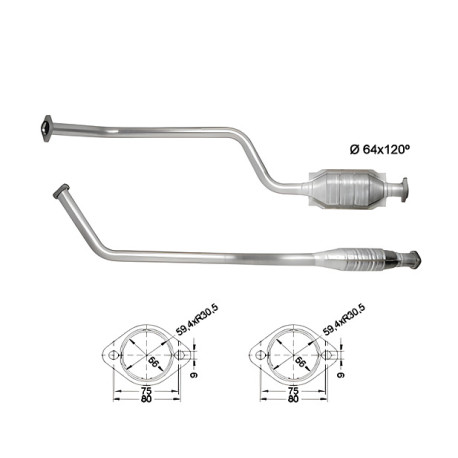 DPF катализатори Magnaflow за конкретени модели Magnaflow катализатор за MERCEDES | race-shop.bg