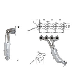 Magnaflow катализатор за MERCEDES