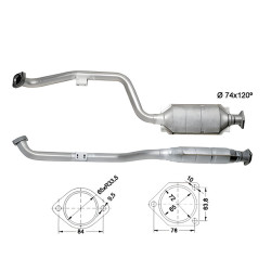 Magnaflow катализатор за MERCEDES